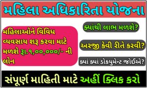 મહિલા અધિકારિતા યોજના