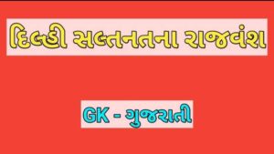 દિલ્હી સલ્તનતના રાજવંશ