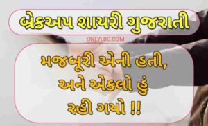 બ્રેકઅપ શાયરી 